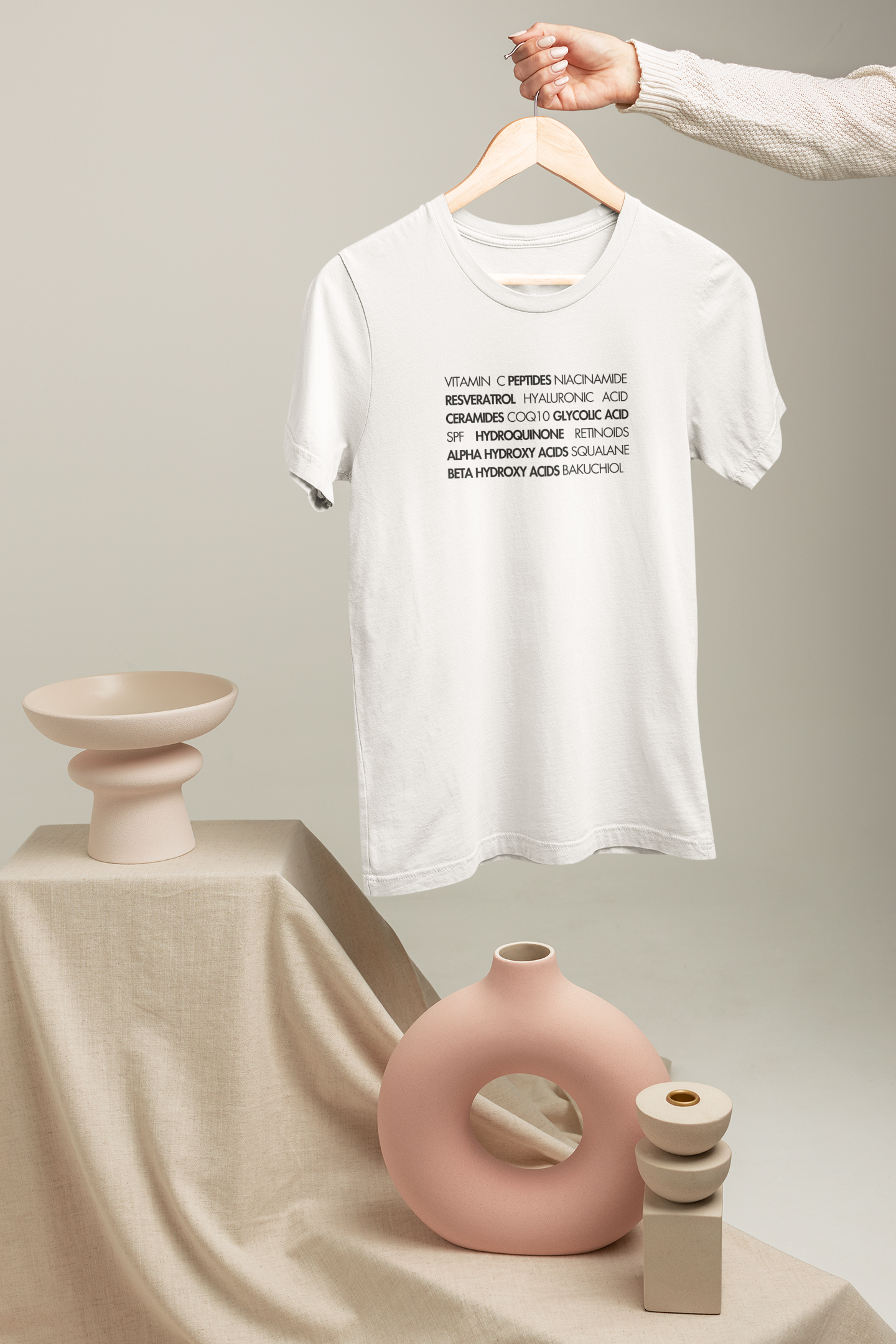Skincare Ingredients Tee