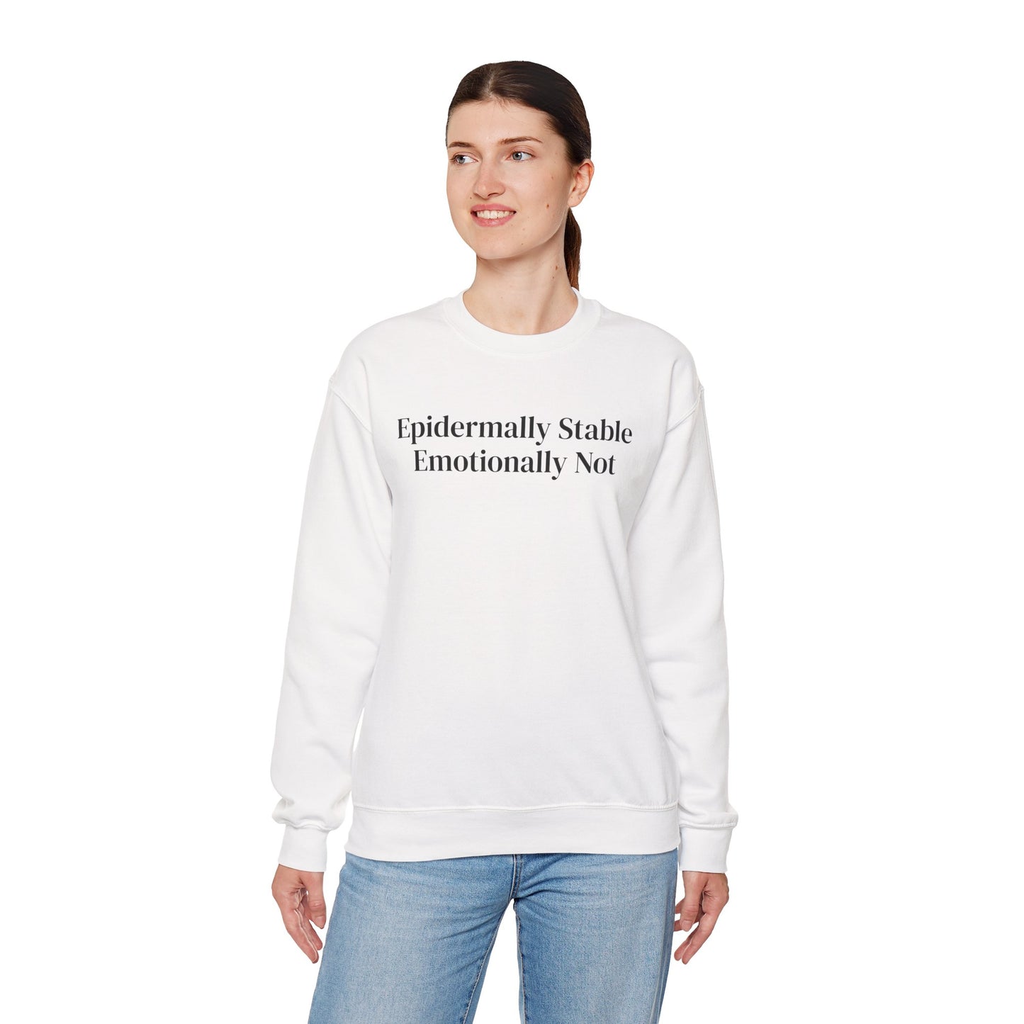 "Epidermally Stable" Crewneck