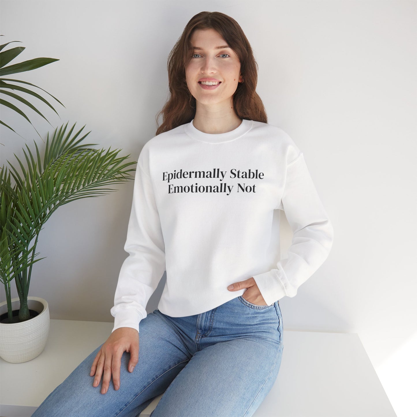 "Epidermally Stable" Crewneck