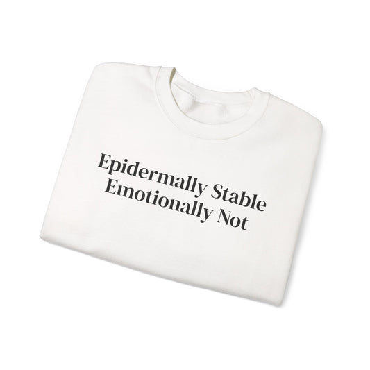 "Epidermally Stable" Crewneck